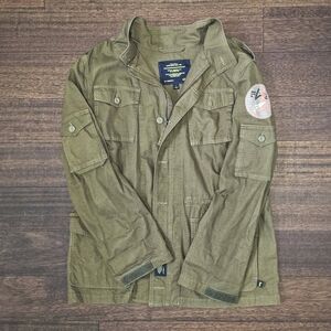 Alpha Industries Military Inspired Jacket, Large, Tan